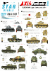 Star Decals 35-C1107 Axis & Eastern European Tank Mix 1 1/35